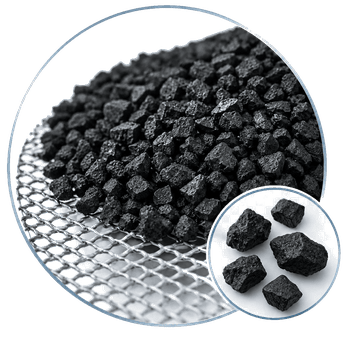Гранулы активированного угля 20×40 mesh